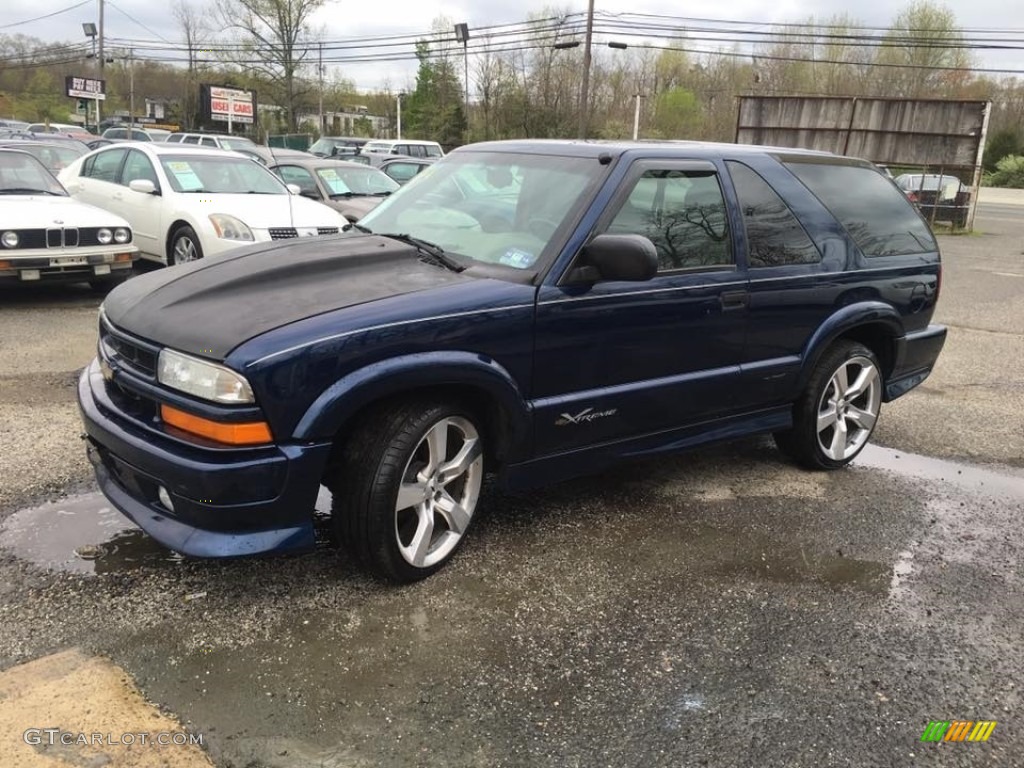 2003 Blazer LS - Indigo Blue Metallic / Medium Gray photo #9