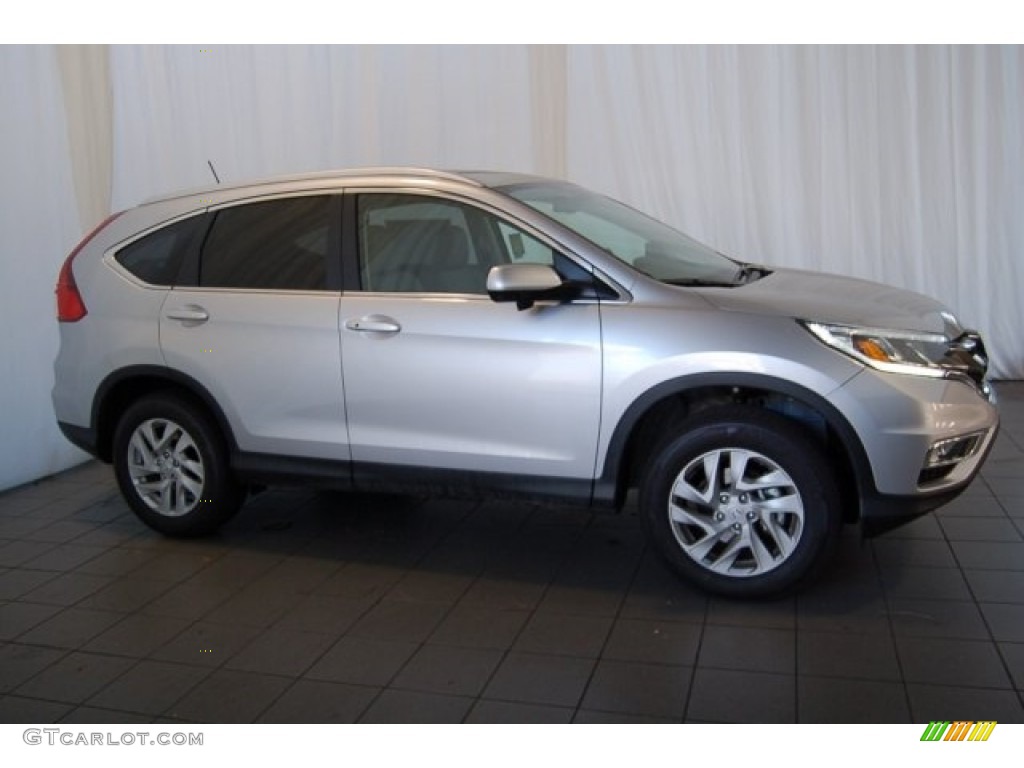 2016 CR-V EX-L - Alabaster Silver Metallic / Gray photo #4