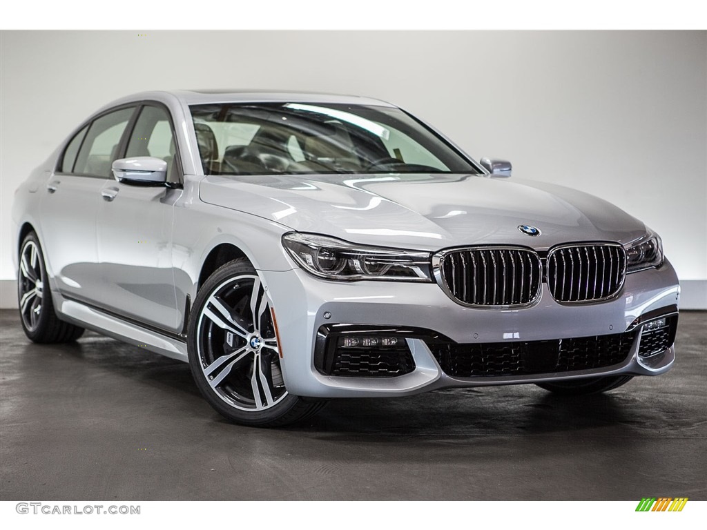 Glacier Silver Metallic 2016 BMW 7 Series 750i Sedan Exterior Photo #112511461