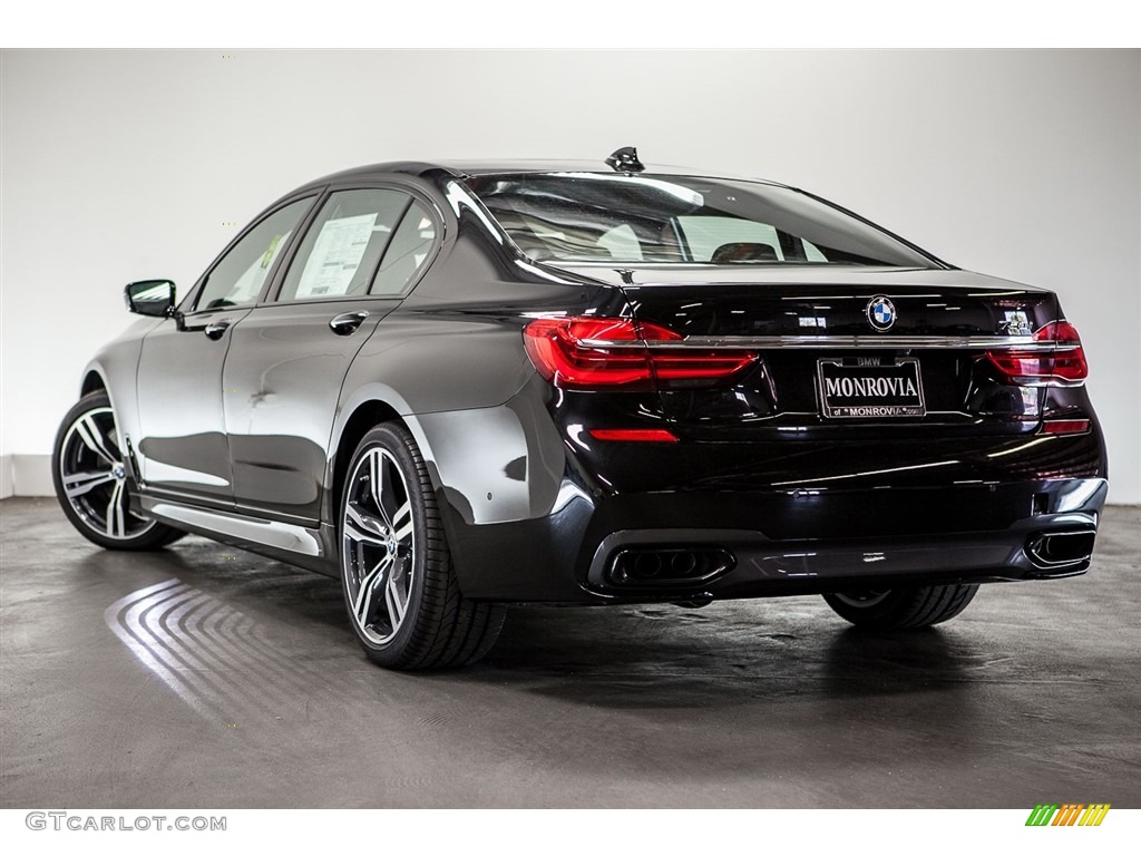 2016 7 Series 750i Sedan - Black Sapphire Metallic / Black photo #3