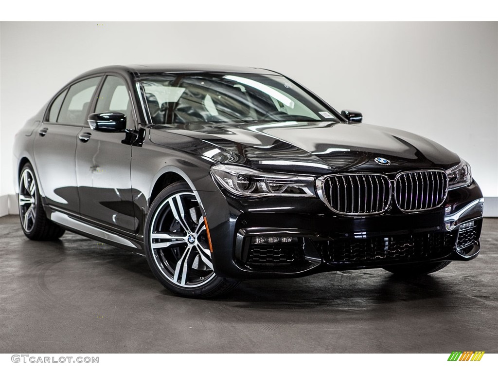 Black Sapphire Metallic 2016 BMW 7 Series 750i Sedan Exterior Photo #112511815