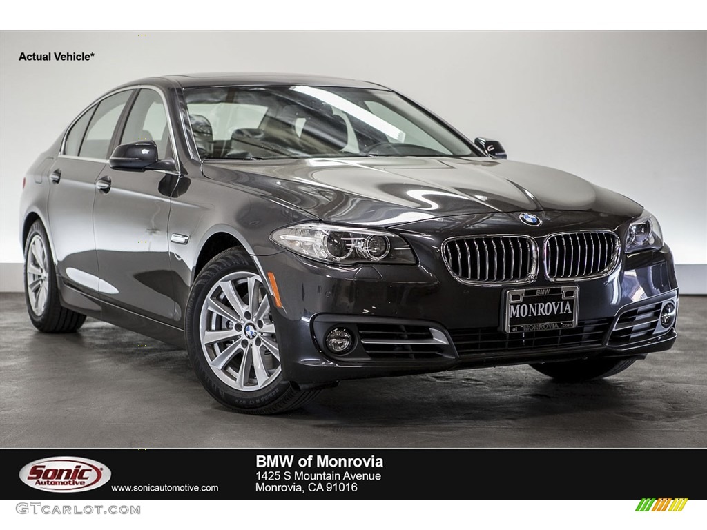 2016 5 Series 528i Sedan - Jet Black / Black photo #1