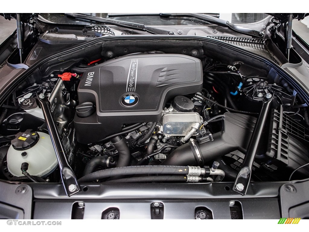 2016 5 Series 528i Sedan - Jet Black / Black photo #9