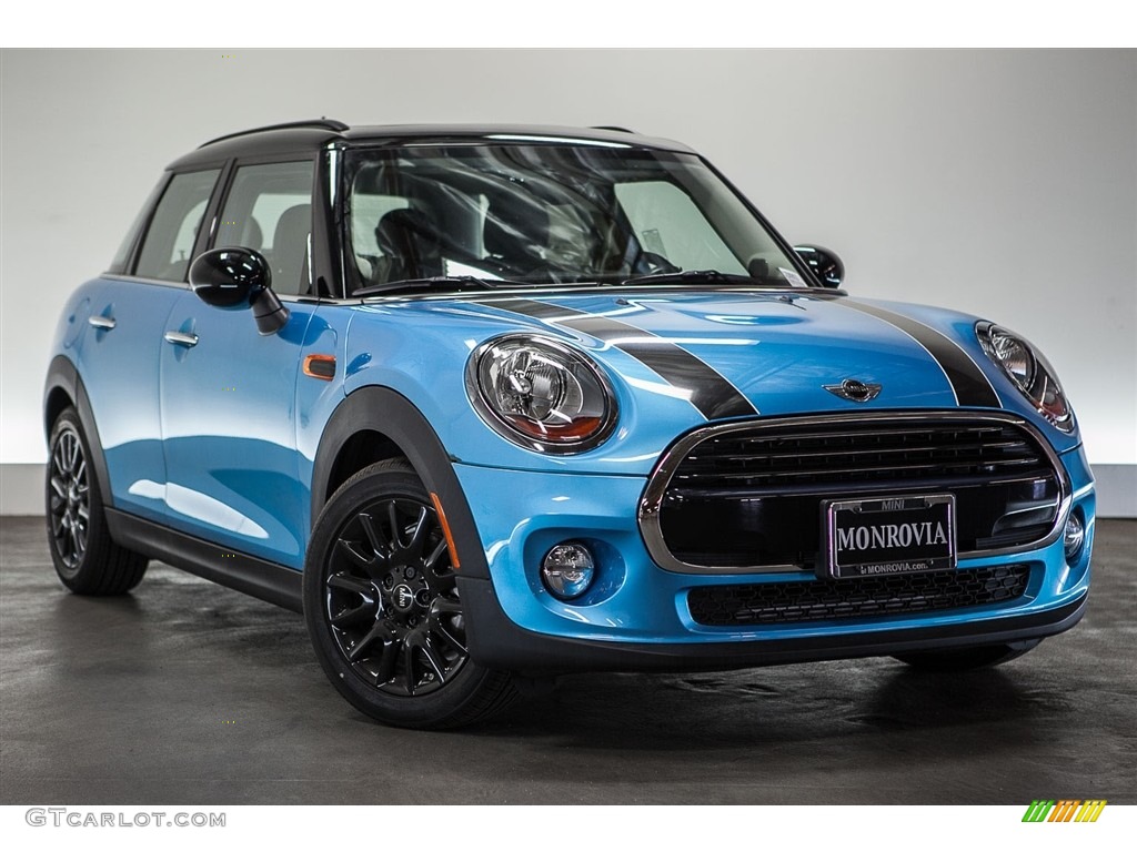 Electric Blue Metallic 2016 Mini Hardtop Cooper 4 Door Exterior Photo #112512874