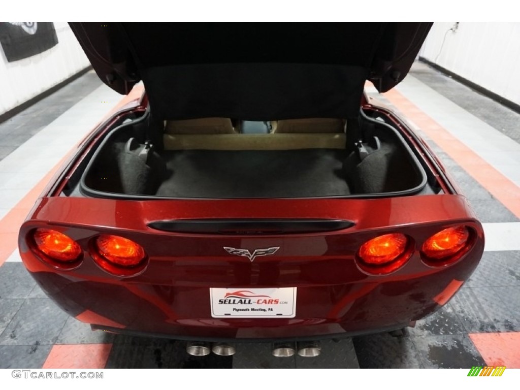 2007 Corvette Coupe - Monterey Red Metallic / Titanium photo #19