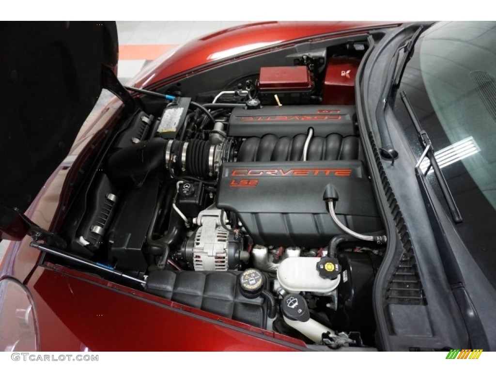 2007 Corvette Coupe - Monterey Red Metallic / Titanium photo #45