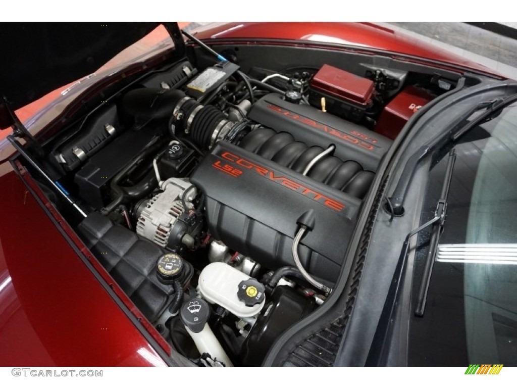 2007 Corvette Coupe - Monterey Red Metallic / Titanium photo #47
