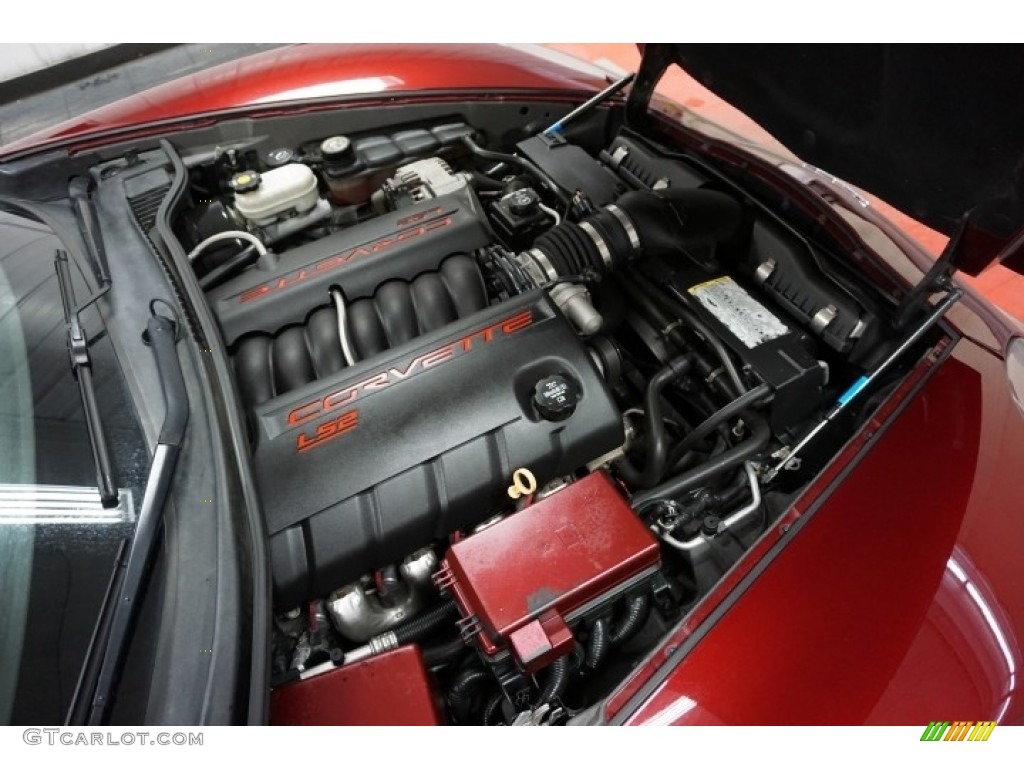 2007 Corvette Coupe - Monterey Red Metallic / Titanium photo #48