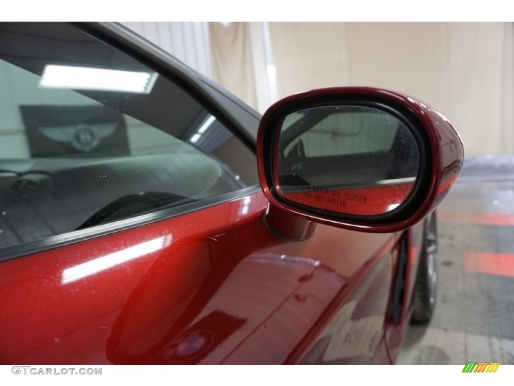 2007 Corvette Coupe - Monterey Red Metallic / Titanium photo #59