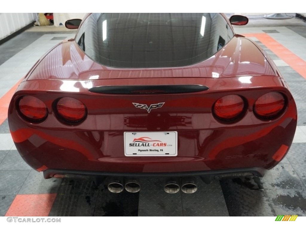 2007 Corvette Coupe - Monterey Red Metallic / Titanium photo #68