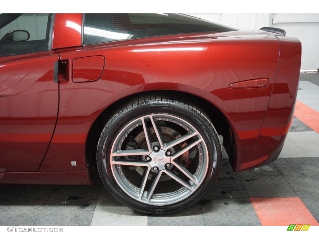 2007 Corvette Coupe - Monterey Red Metallic / Titanium photo #69