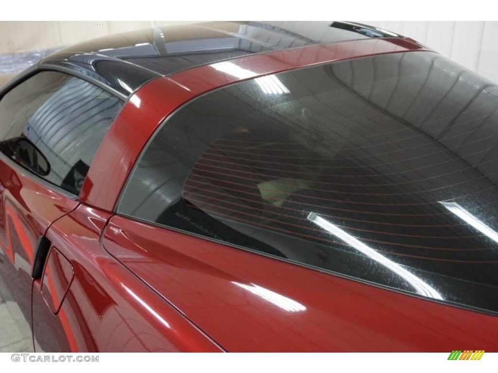 2007 Corvette Coupe - Monterey Red Metallic / Titanium photo #80