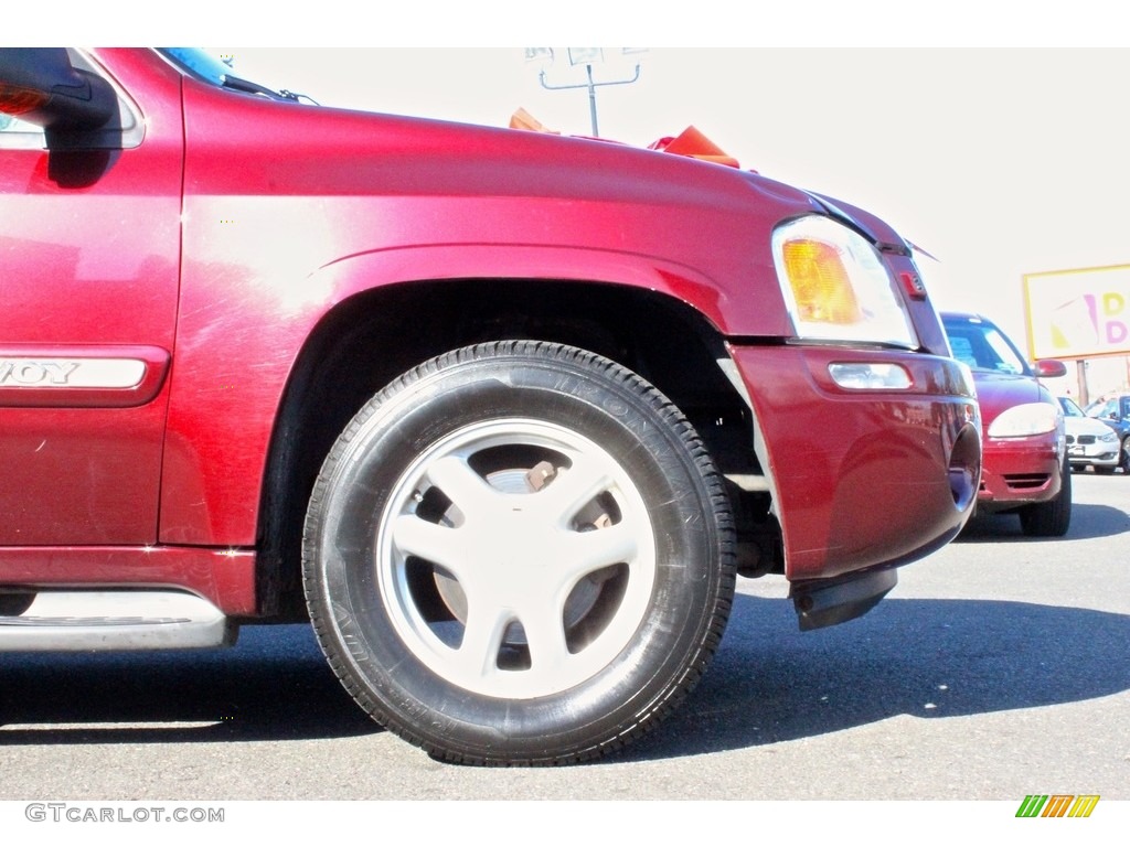 2002 Envoy SLT 4x4 - Magnetic Red Metallic / Dark Pewter photo #13