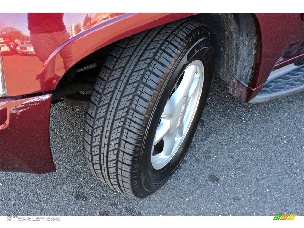 2002 Envoy SLT 4x4 - Magnetic Red Metallic / Dark Pewter photo #14