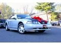 2000 Silver Metallic Ford Mustang V6 Convertible  photo #11