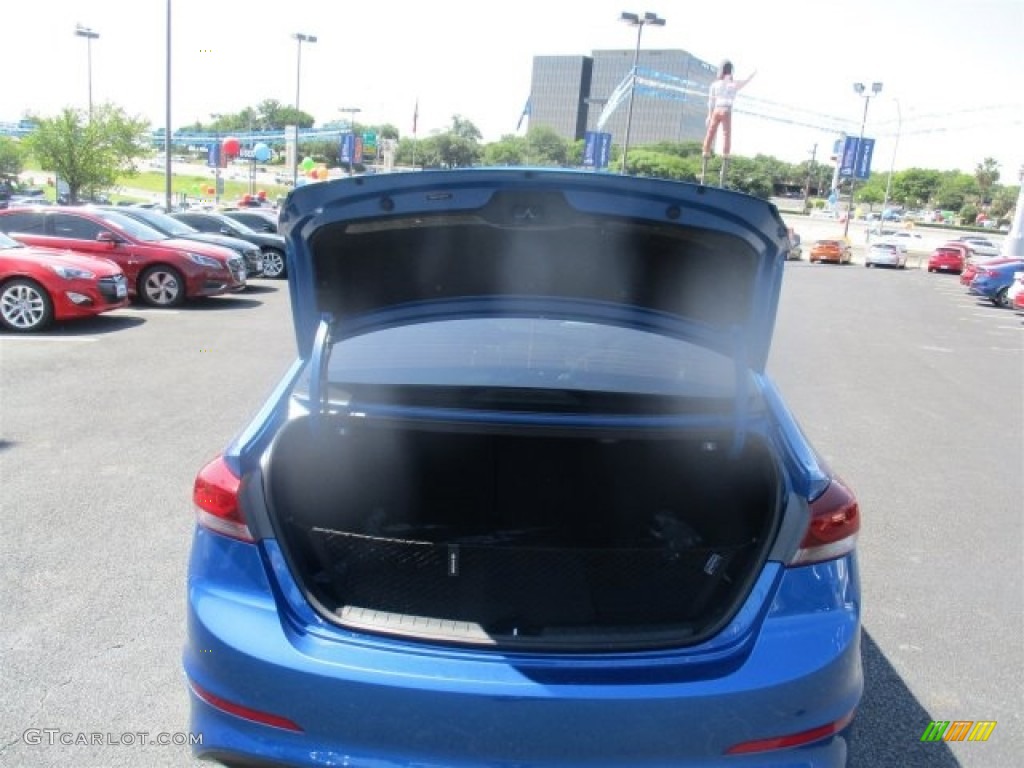2017 Elantra Limited - Electric Blue / Gray photo #9