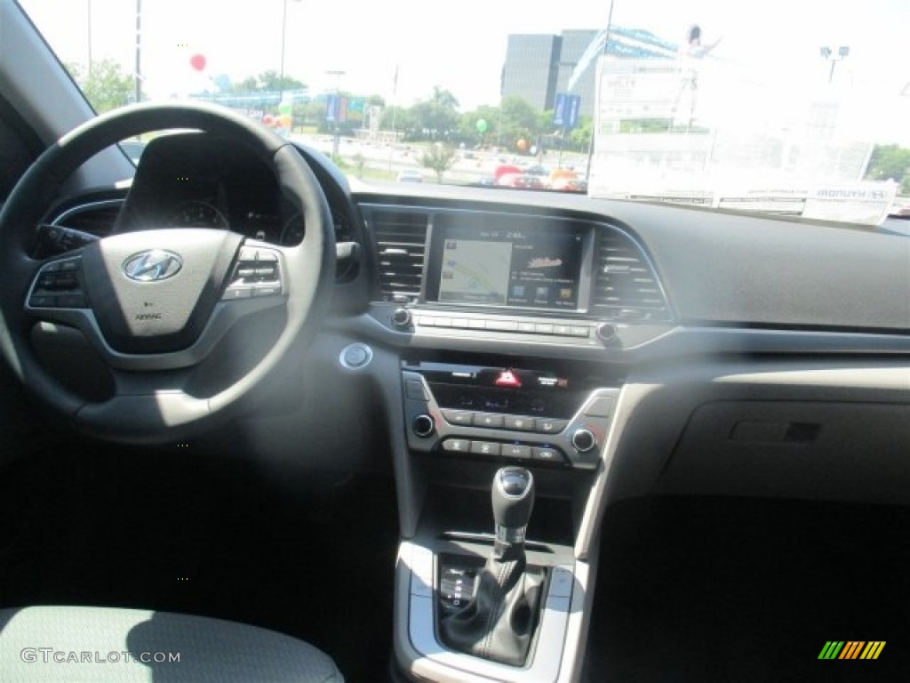 2017 Elantra Limited - Electric Blue / Gray photo #11
