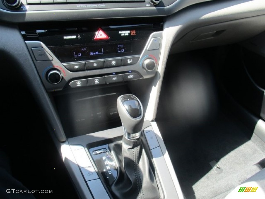 2017 Elantra Limited - Electric Blue / Gray photo #16