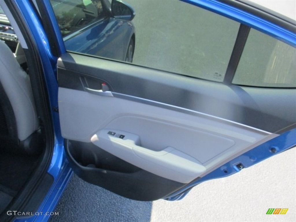 2017 Elantra Limited - Electric Blue / Gray photo #20
