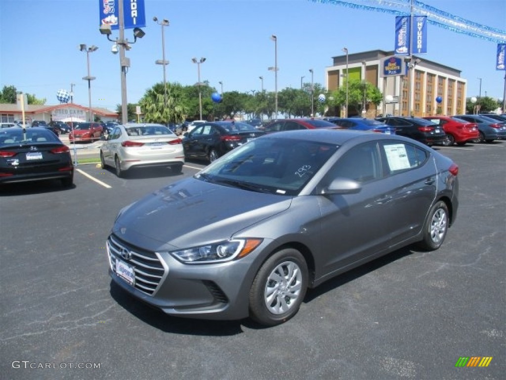 2017 Elantra SE - Gray / Gray photo #8