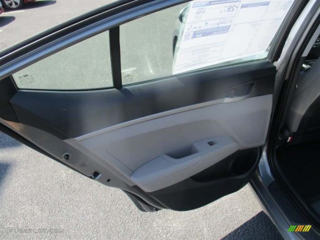 2017 Elantra SE - Gray / Gray photo #13
