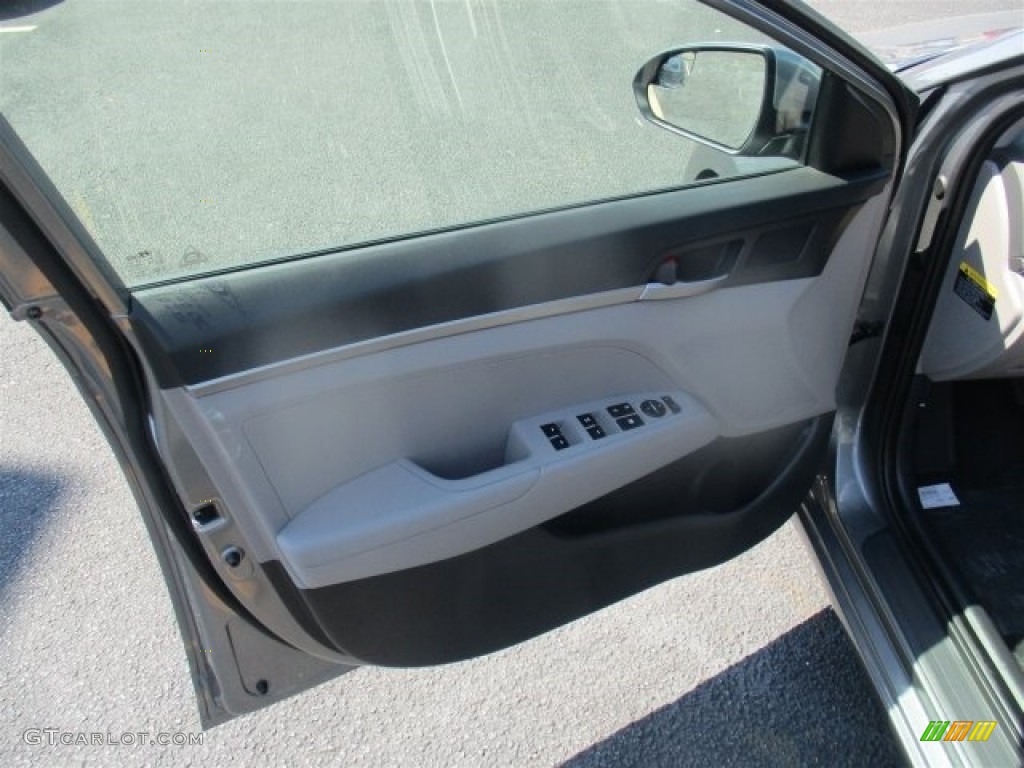 2017 Elantra SE - Gray / Gray photo #14