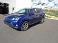 2015 Blue Crush Metallic Toyota RAV4 XLE  photo #3