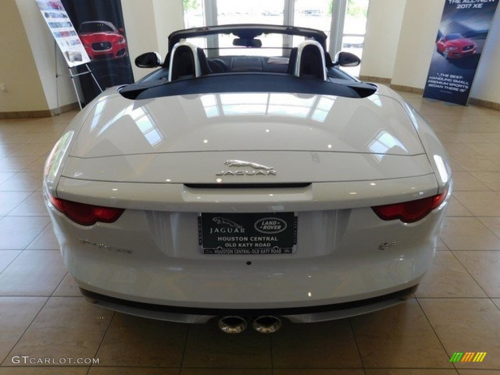 2017 F-TYPE S Convertible - Glacier White / Jet photo #7