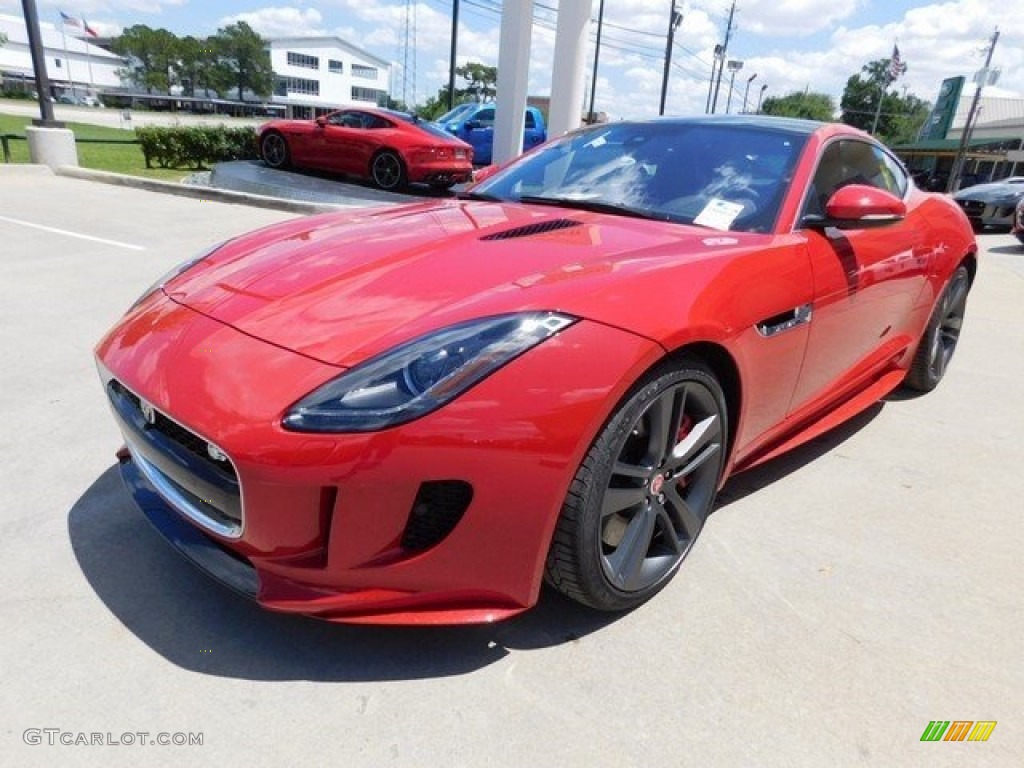 Caldera Red 2017 Jaguar F-TYPE S British Design Edition Coupe Exterior Photo #112522296