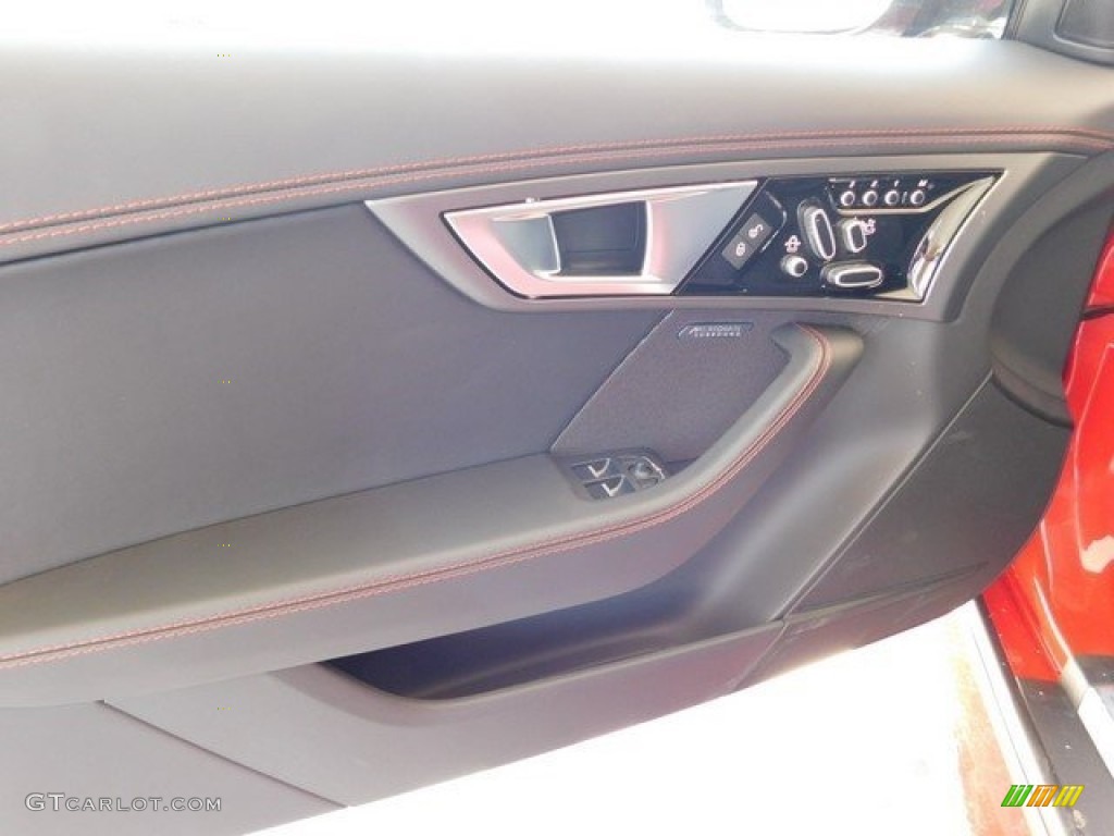 2017 Jaguar F-TYPE S British Design Edition Coupe Jet Door Panel Photo #112522410