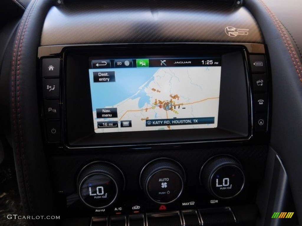 2017 Jaguar F-TYPE S British Design Edition Coupe Navigation Photos