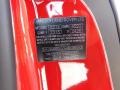  2017 F-TYPE S British Design Edition Coupe Caldera Red Color Code 1BD