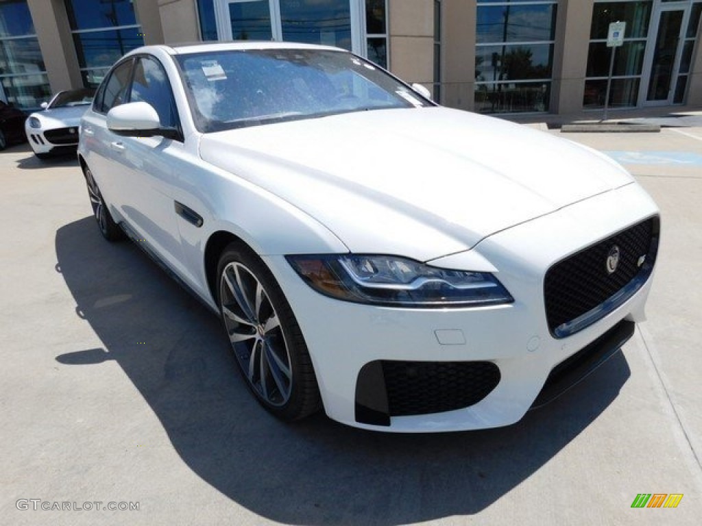 Polaris White 2016 Jaguar XF S Exterior Photo #112522485