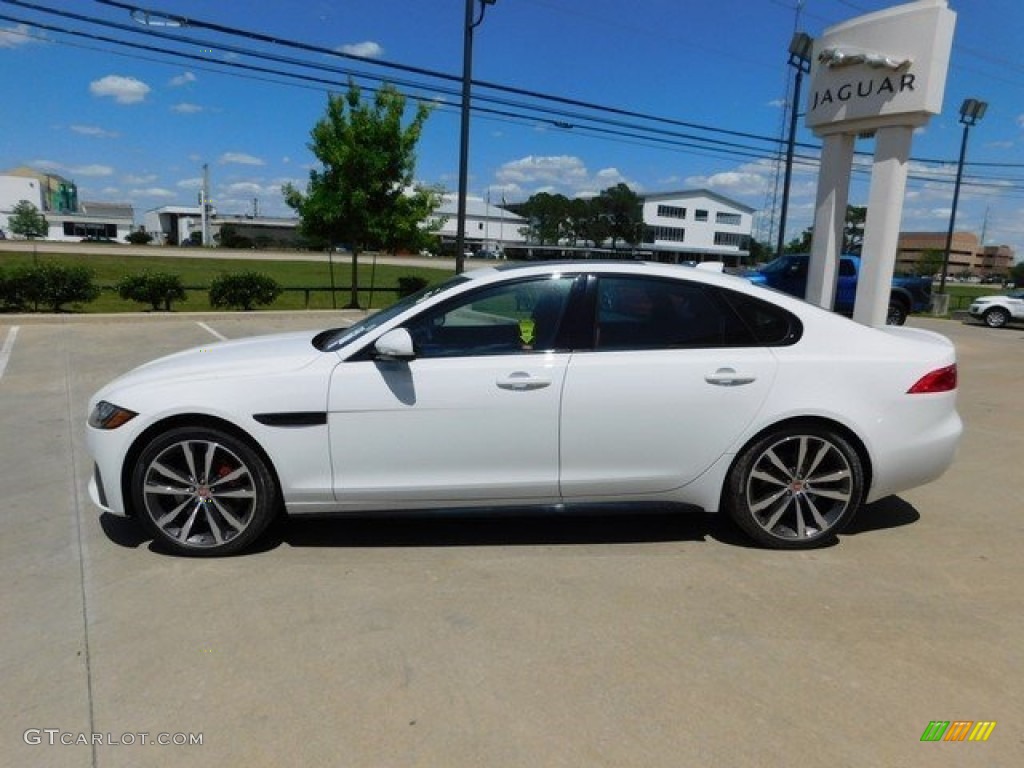 Polaris White 2016 Jaguar XF S Exterior Photo #112522551