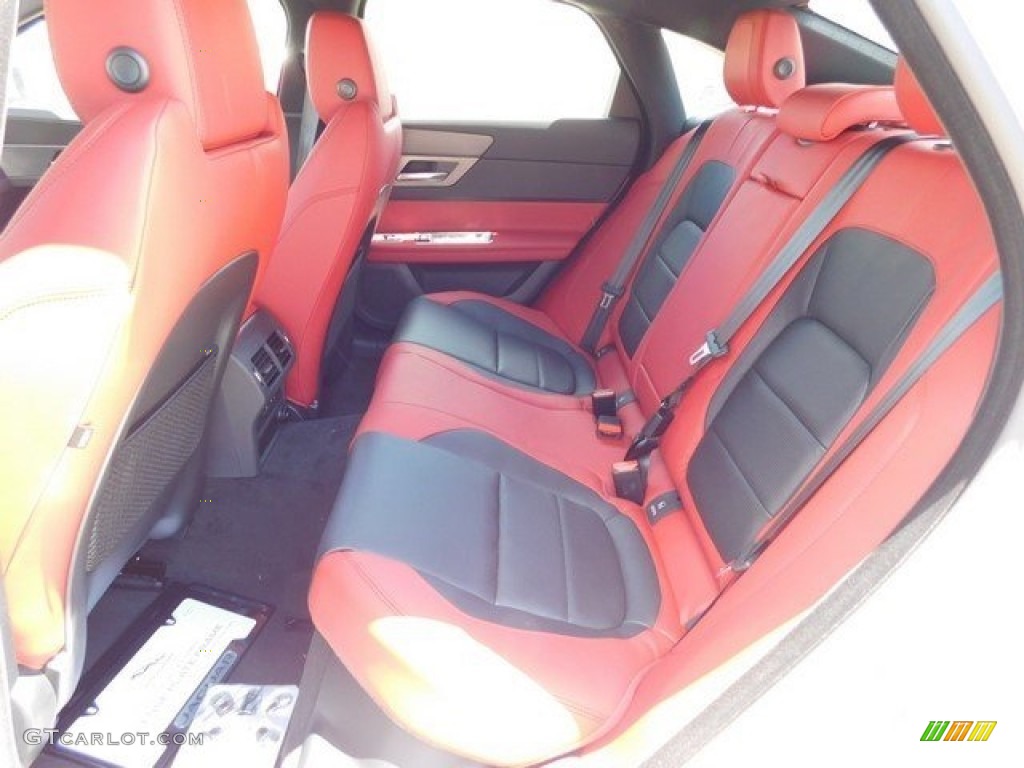 2016 Jaguar XF S Rear Seat Photo #112522569
