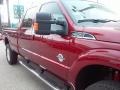 2016 Ruby Red Metallic Ford F350 Super Duty Lariat Crew Cab 4x4  photo #8