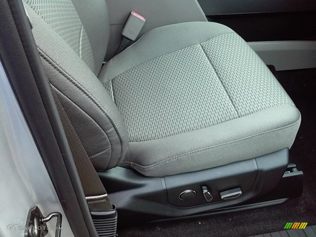 2016 F150 XLT SuperCrew - Ingot Silver / Medium Earth Gray photo #15