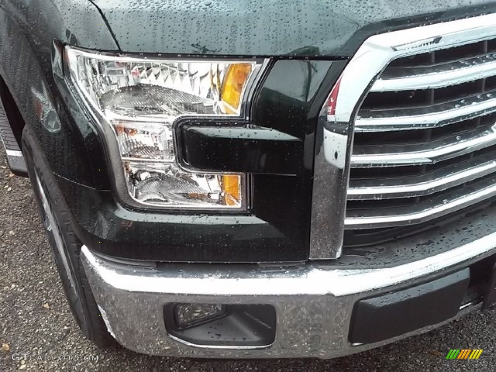 2016 F150 XLT SuperCrew - Green Gem / Medium Earth Gray photo #3