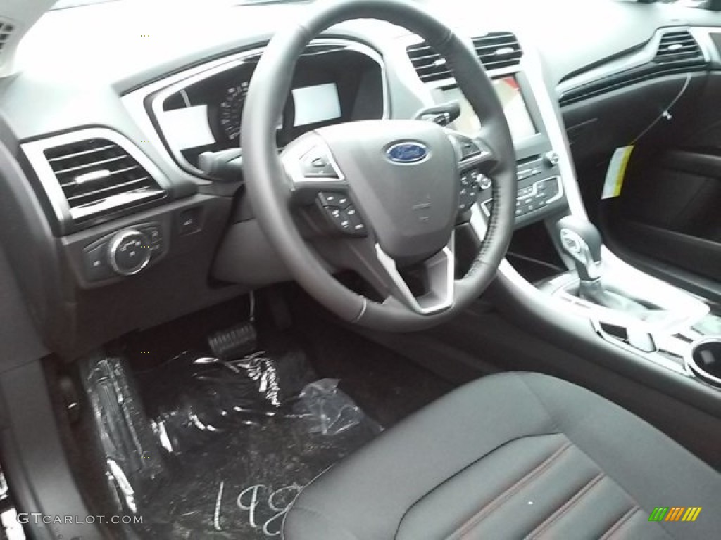 2016 Fusion SE - Shadow Black / Charcoal Black photo #9