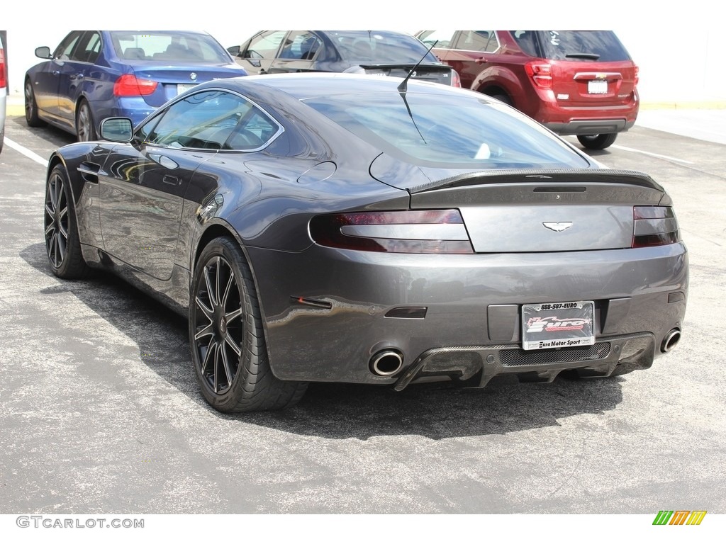 2007 V8 Vantage Coupe - Meteorite Silver / Obsidian Black photo #30