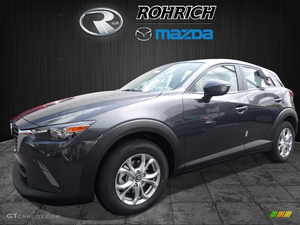 2016 CX-3 Touring AWD - Meteor Gray / Black photo #4