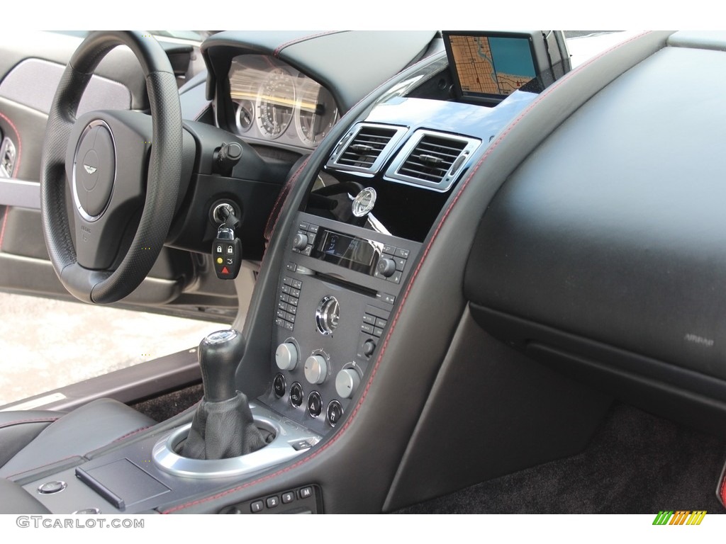 2007 V8 Vantage Coupe - Meteorite Silver / Obsidian Black photo #41