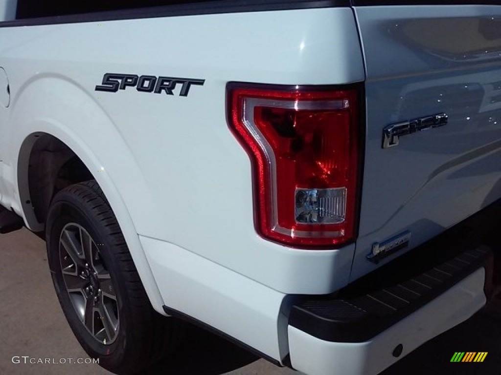 2016 F150 XLT SuperCrew - Oxford White / Black photo #7