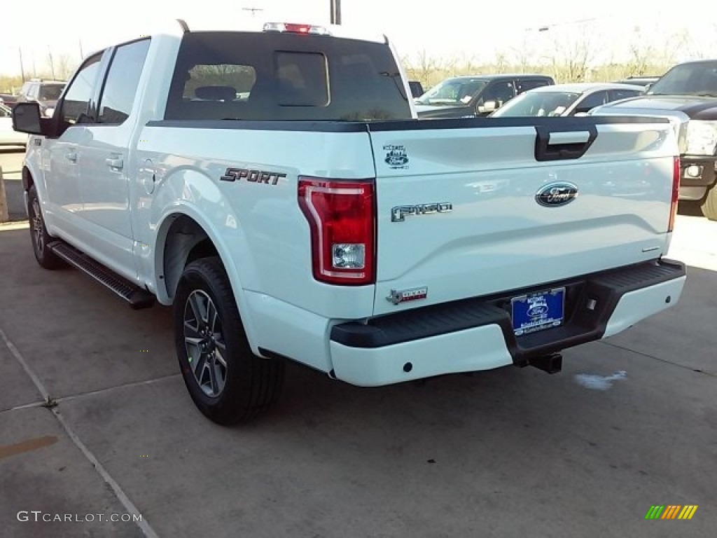 2016 F150 XLT SuperCrew - Oxford White / Black photo #21