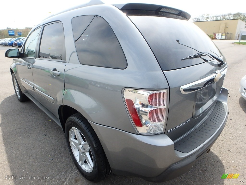 2005 Equinox LT AWD - Dark Silver Metallic / Light Gray photo #2