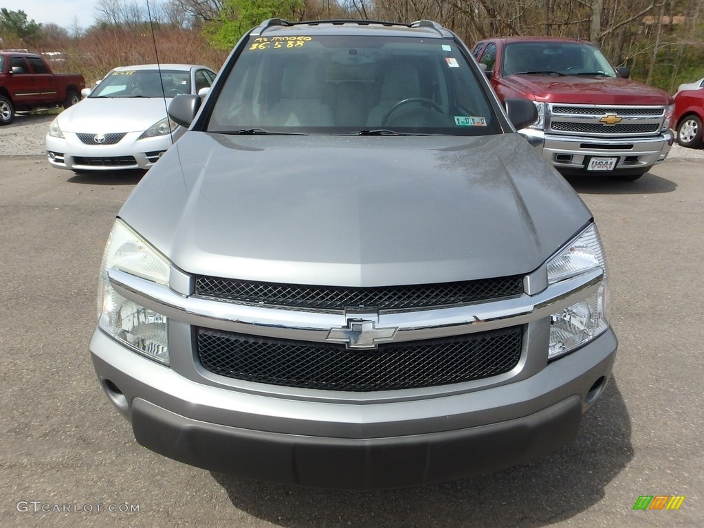 2005 Equinox LT AWD - Dark Silver Metallic / Light Gray photo #6