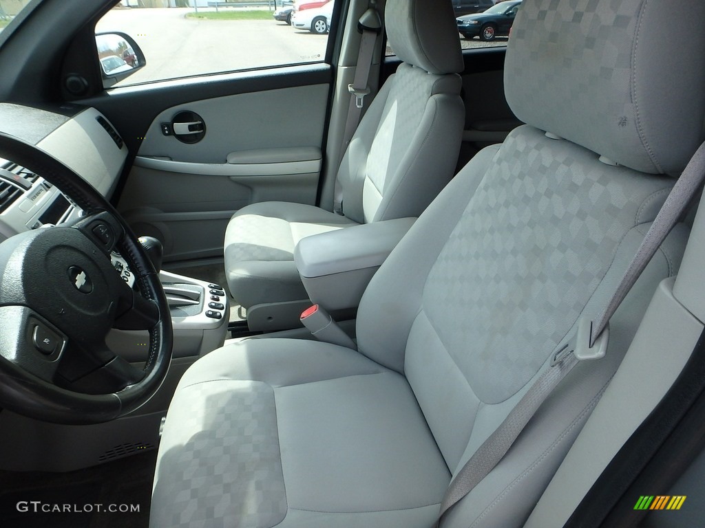 2005 Equinox LT AWD - Dark Silver Metallic / Light Gray photo #8