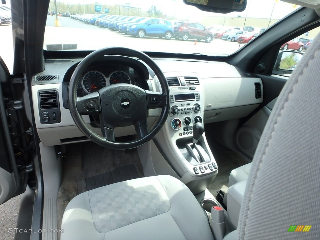 2005 Equinox LT AWD - Dark Silver Metallic / Light Gray photo #10