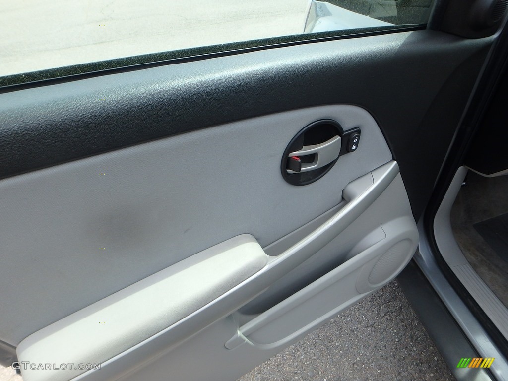 2005 Equinox LT AWD - Dark Silver Metallic / Light Gray photo #11