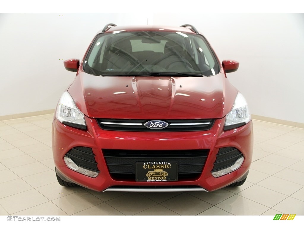 2014 Escape SE 1.6L EcoBoost 4WD - Ruby Red / Charcoal Black photo #2